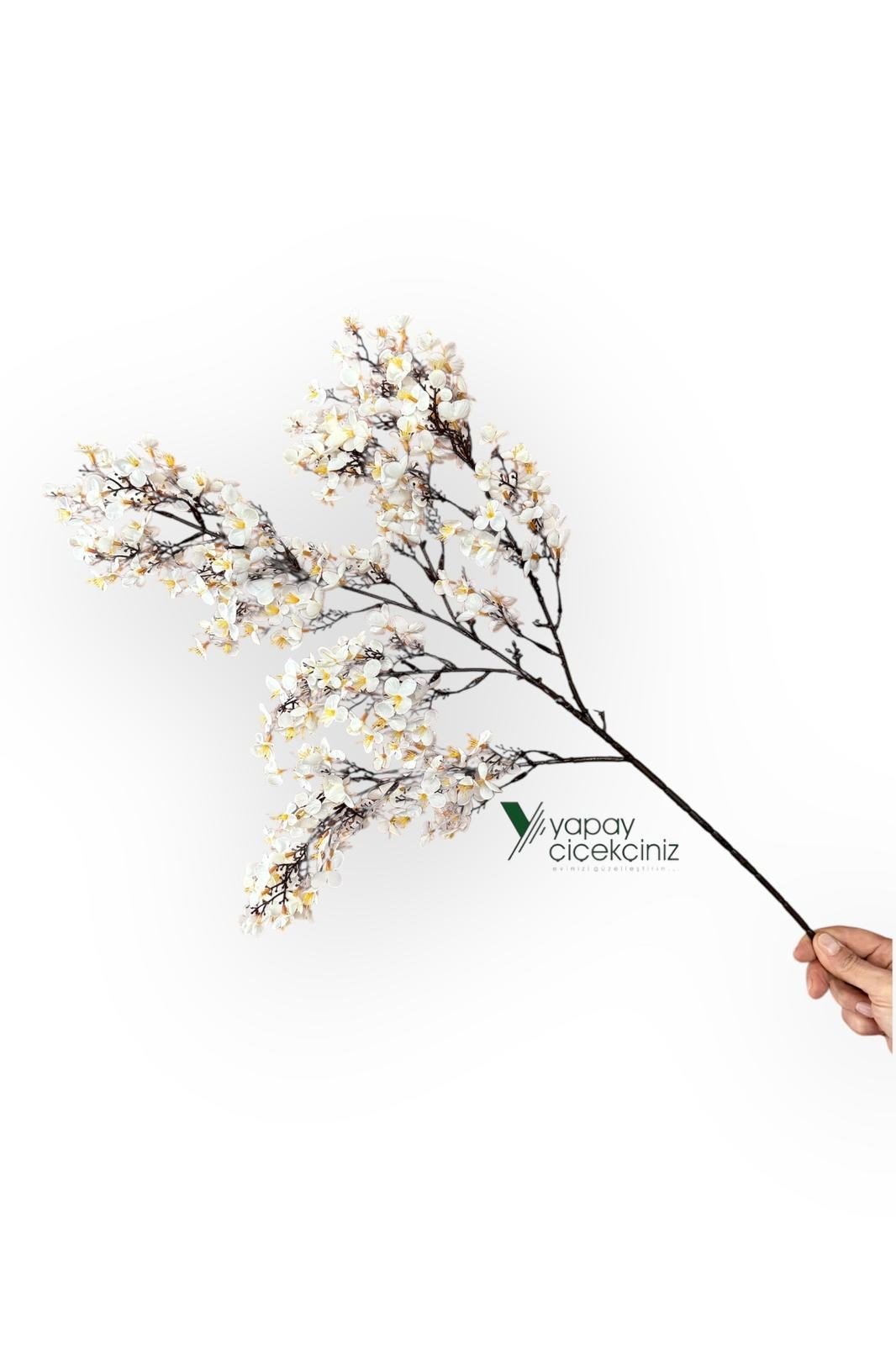 Yoğun Çiçekli Yapay Japon Sakura Bahardalı Demeti 75 cm
