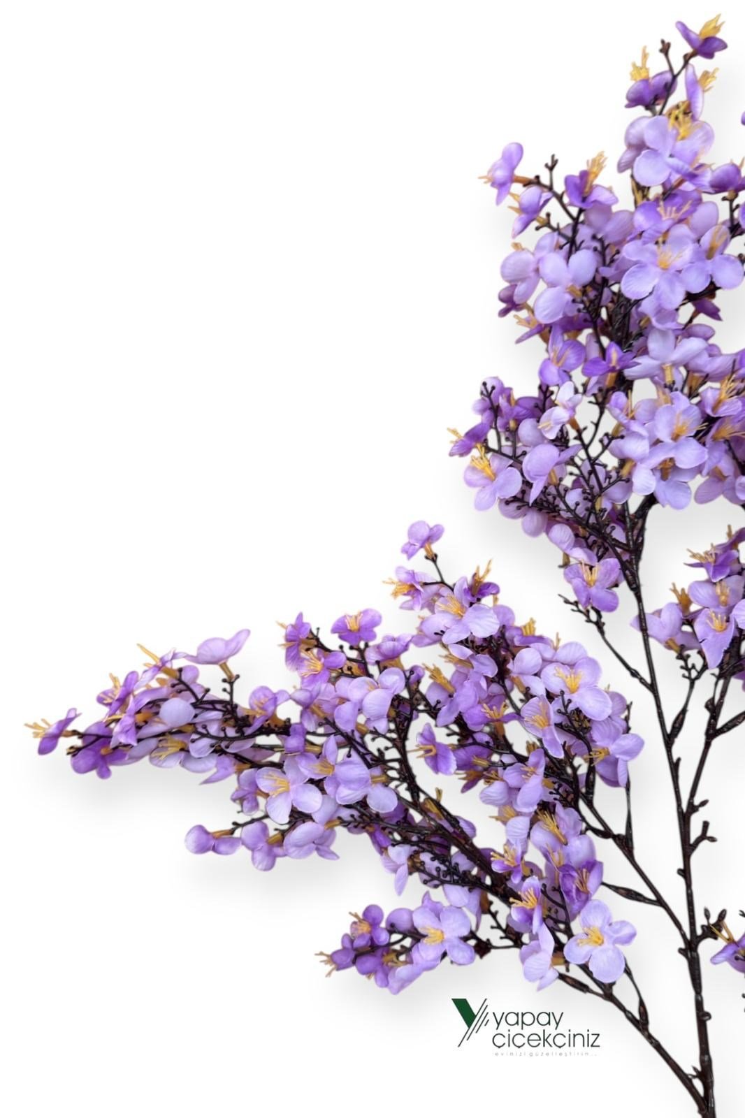 Yoğun Çiçekli Yapay Japon Sakura Bahardalı Demeti 75 cm