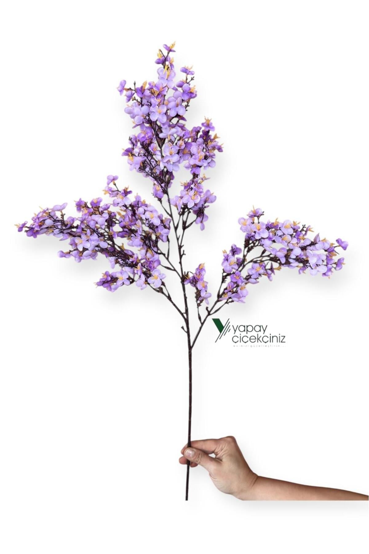 Yoğun Çiçekli Yapay Japon Sakura Bahardalı Demeti 75 cm