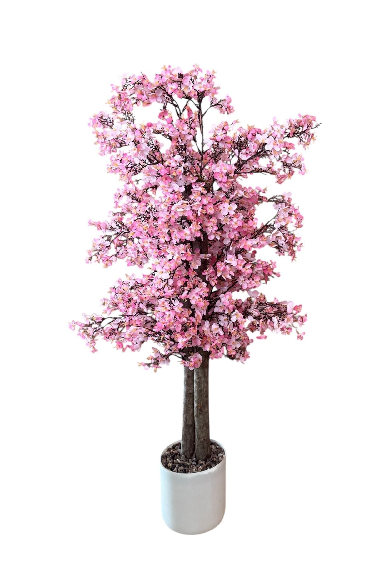 Yoğun Yapraklı 100 cm Yapay Sakura Bahar Dalı Ağacı Premium 