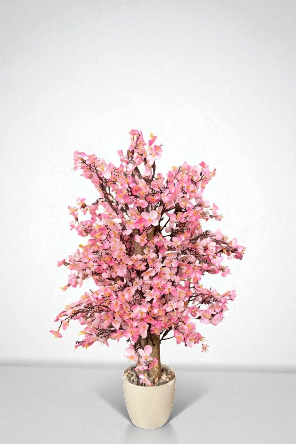 Yoğun Yapraklı 60 cm Yapay Sakura Bahar Dalı Ağacı
