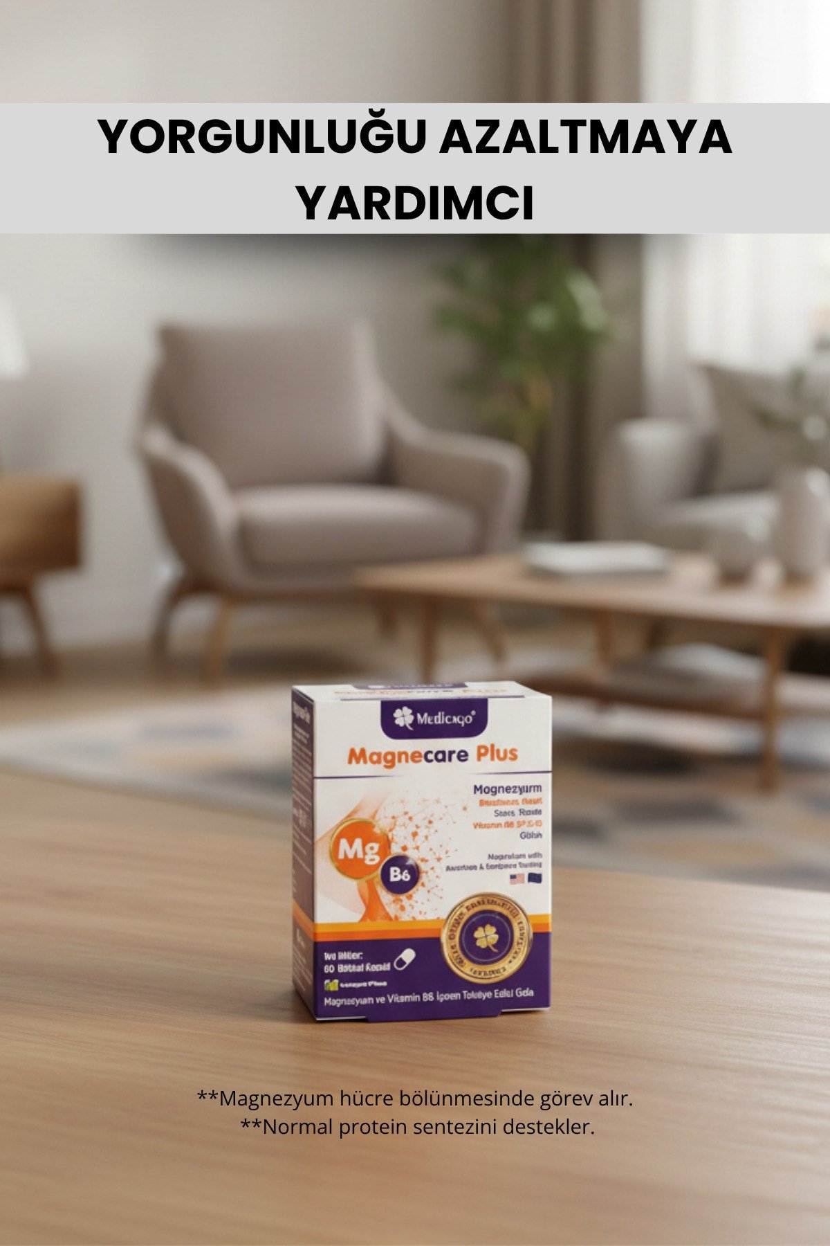 Magnecare Plus 60 kapsül
