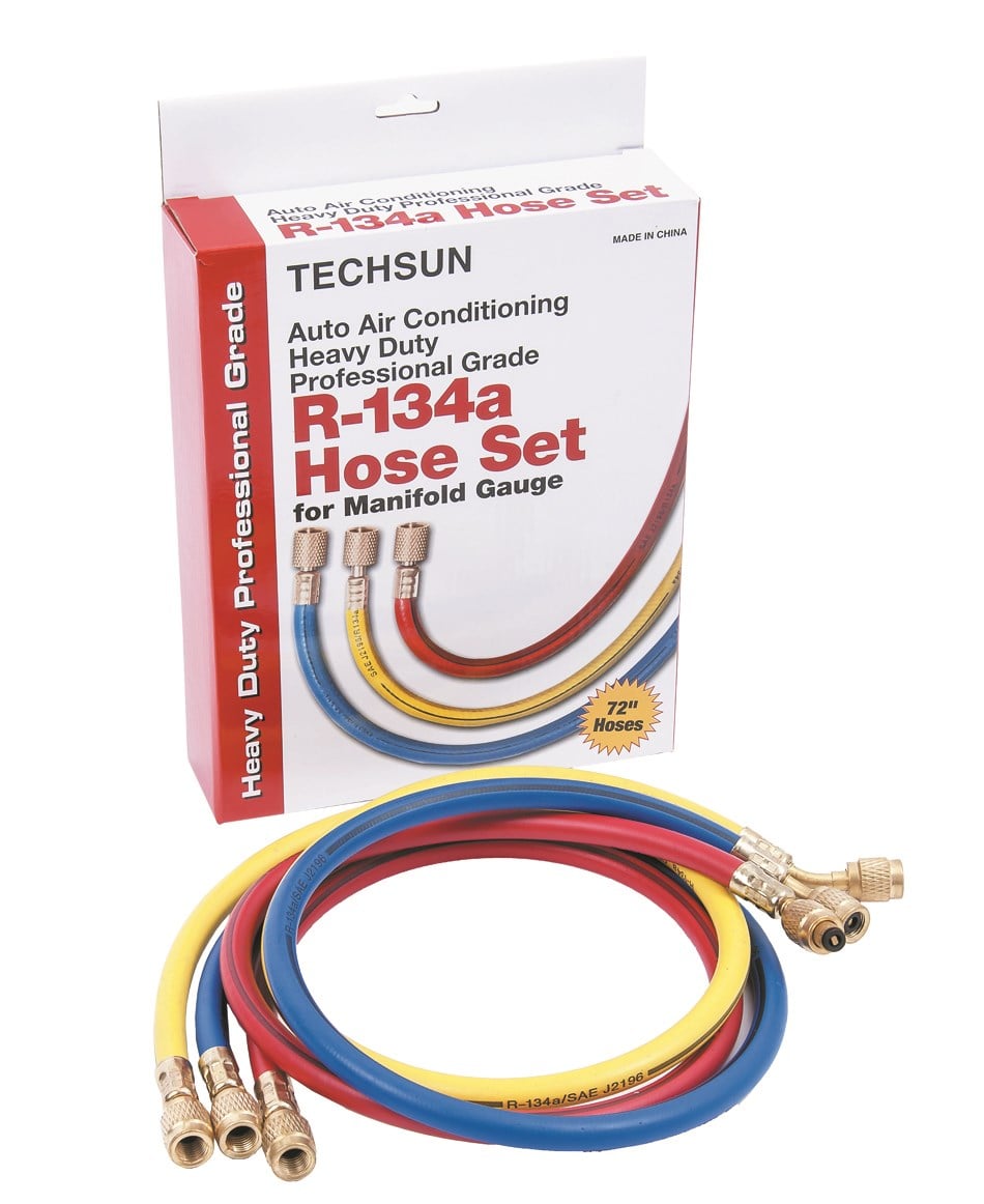 Techsun Gaz Şarj Hortumu 90cm 3lü Takım R22-134-404