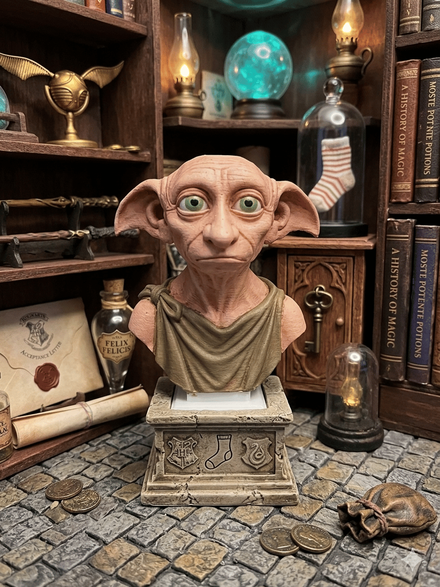 Dobby Ev Cini Büstü