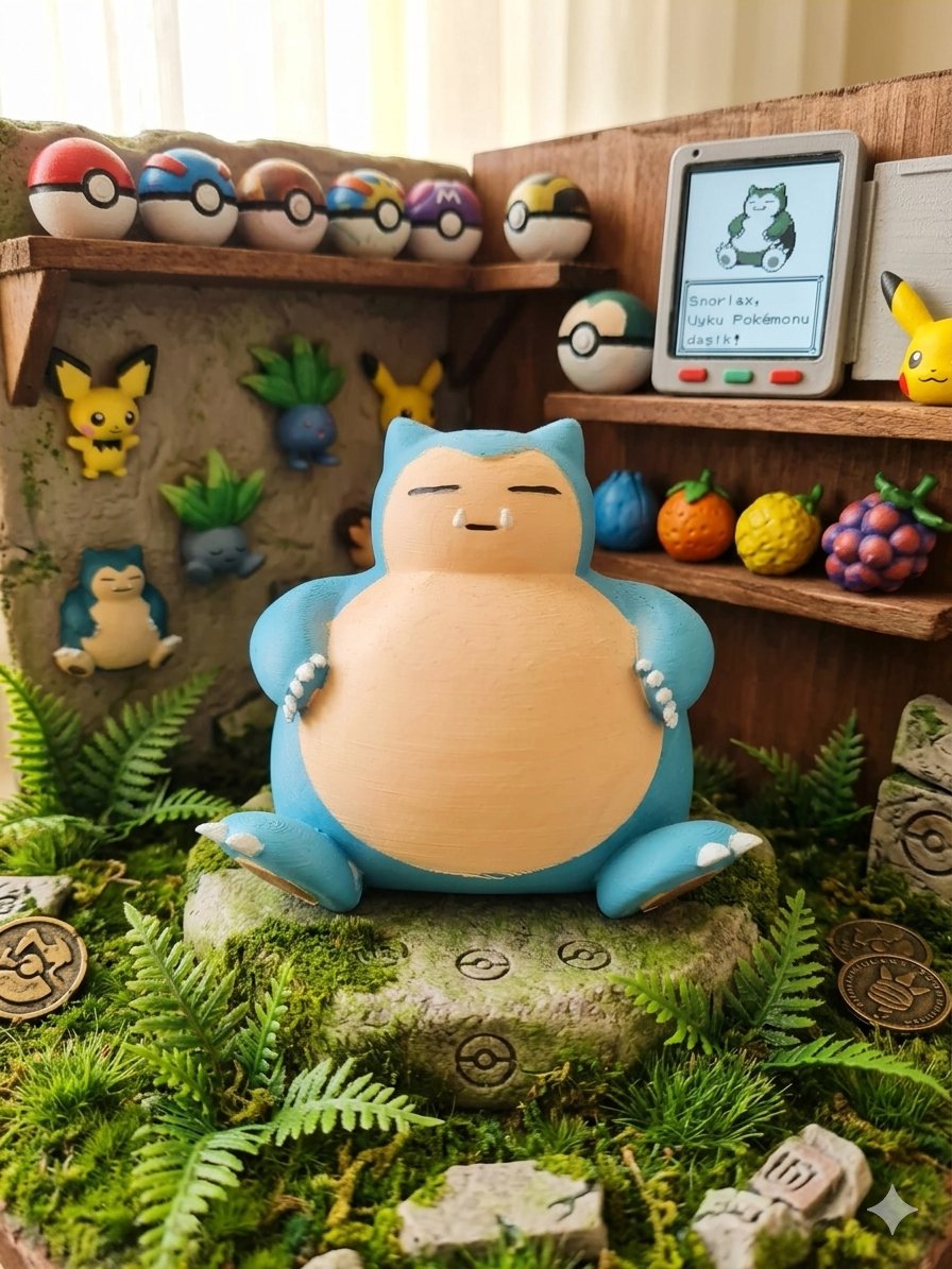 Snorlax Figürü