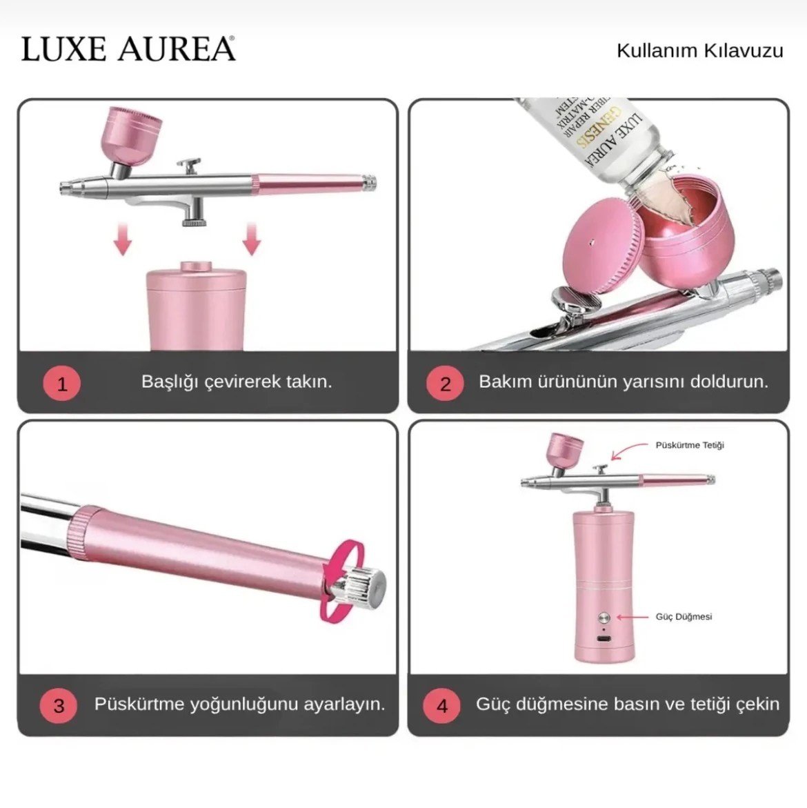 Luxe Aurea Ombre Makinesi LXA1