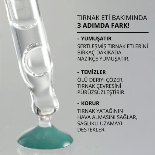 Momo Cuticle Remover Gel 30ml. %15 Urea