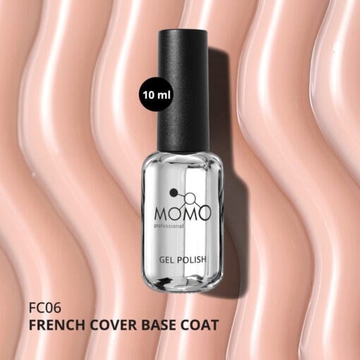 Momo French Cover Rubber Base Coat 10ml.