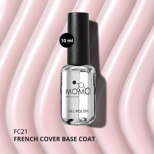 Momo French Cover Rubber Base Coat 10ml.
