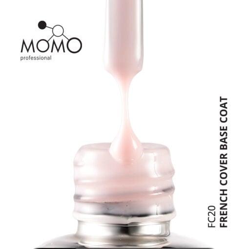 Momo French Cover Rubber Base Coat 10ml.