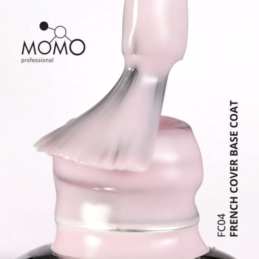Momo French Cover Rubber Base Coat 10ml.