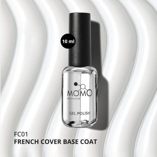 Momo French Cover Rubber Base Coat 10ml.