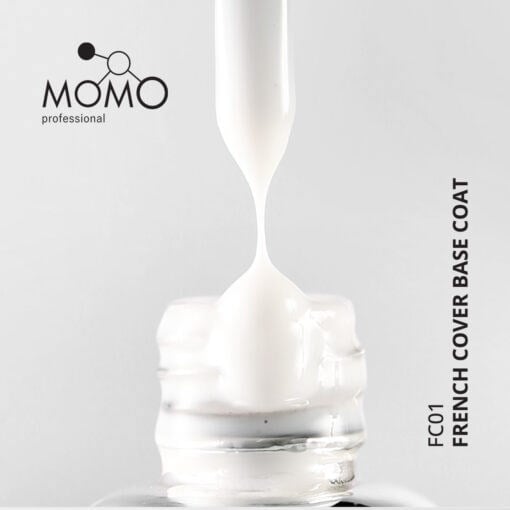 Momo French Cover Rubber Base Coat 10ml.