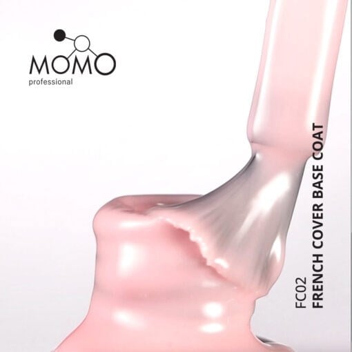Momo French Cover Rubber Base Coat 10ml.