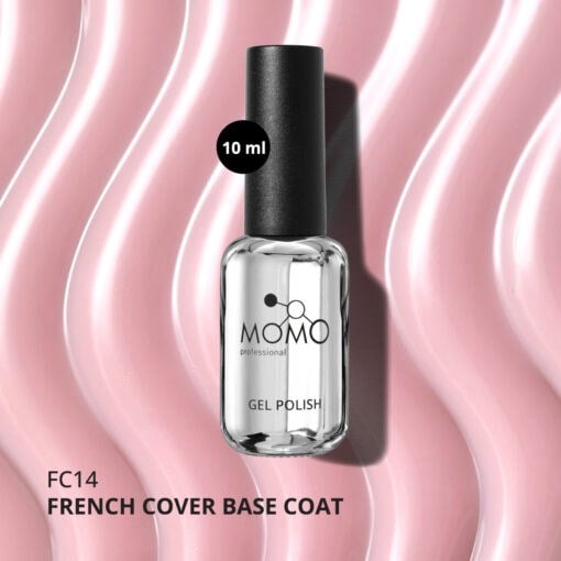 Momo French Cover Rubber Base Coat 10ml.