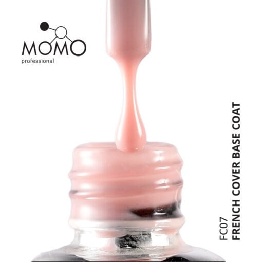 Momo French Cover Rubber Base Coat 10ml.