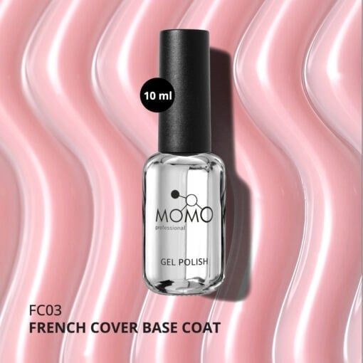 Momo French Cover Rubber Base Coat 10ml.