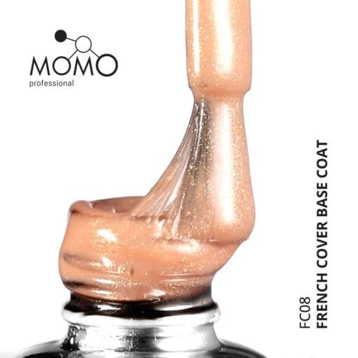Momo French Cover Rubber Base Coat 10ml.