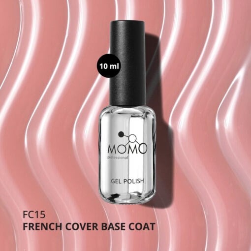 Momo French Cover Rubber Base Coat 10ml.