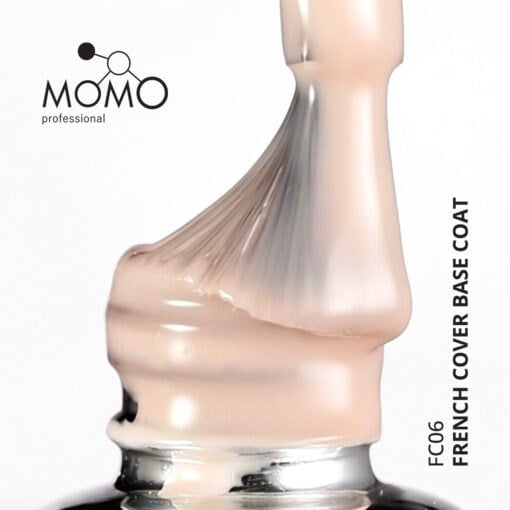 Momo French Cover Rubber Base Coat 10ml.