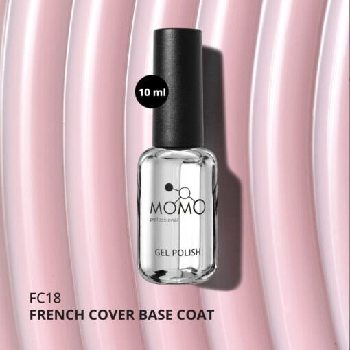 Momo French Cover Rubber Base Coat 10ml.
