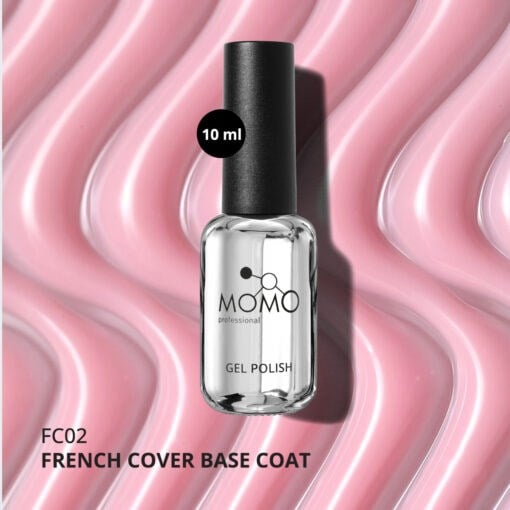 Momo French Cover Rubber Base Coat 10ml.