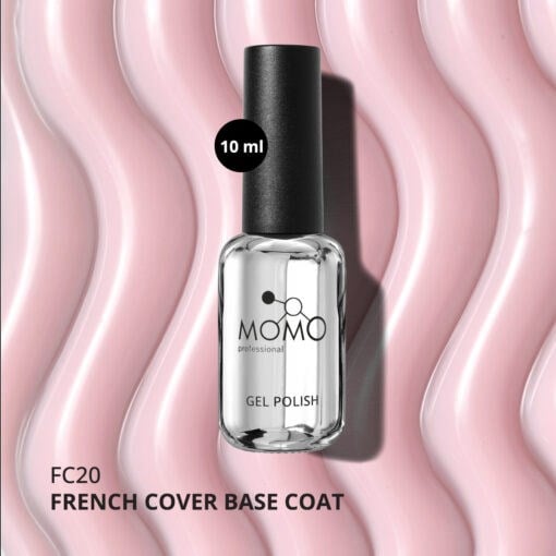 Momo French Cover Rubber Base Coat 10ml.