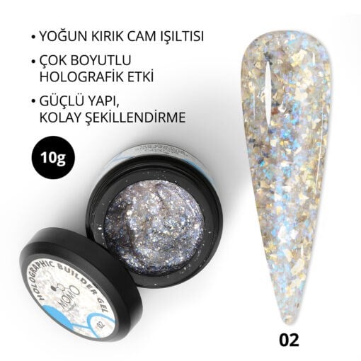 Momo Holographic Builder Gel 10gr.
