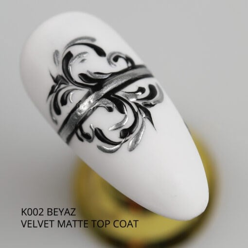 Momo Matte Top Coat No-Wipe 10ml.