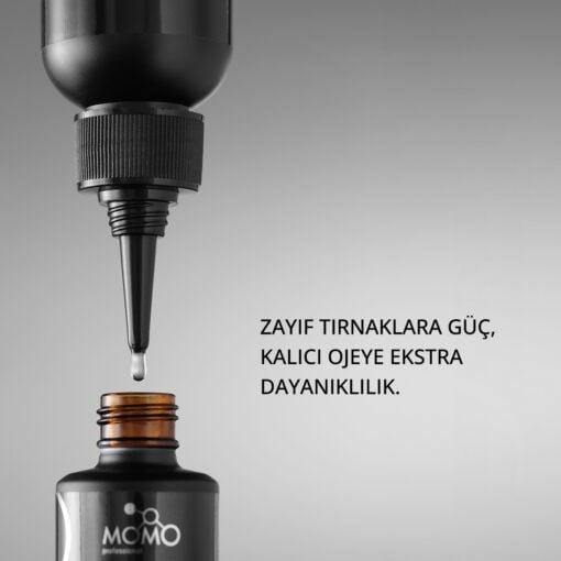 Momo Rubber Base Coat 100ml. Refil Şişe