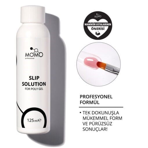 Momo Slip Solution 125ml. For Poly Gel