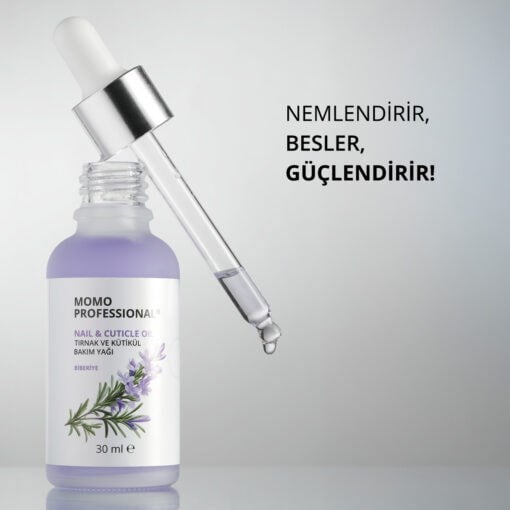 Momo Tırnak Bakım Yağı 30ml. Biberiye