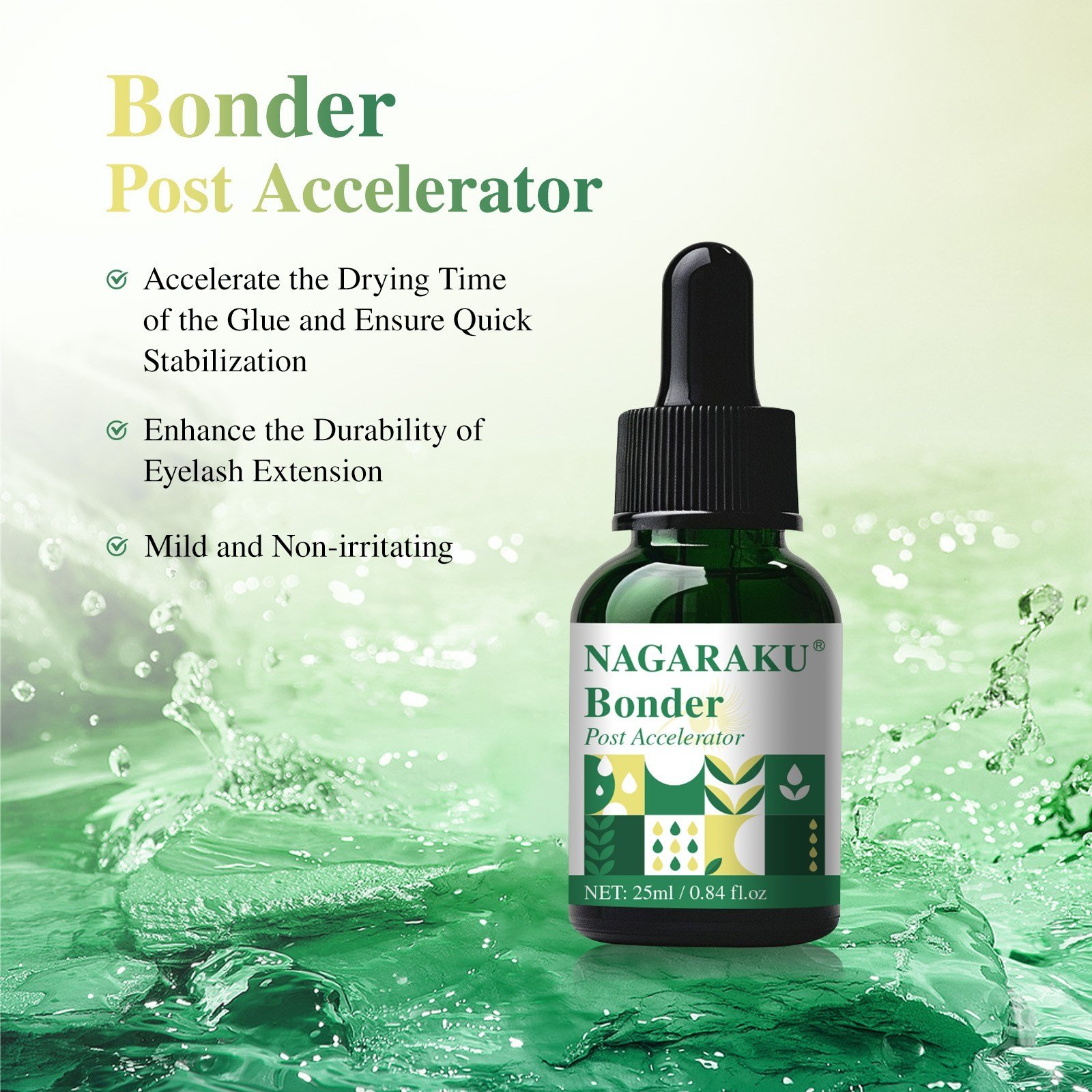 Nagaraku İpek Kirpik Bonder 25 ml
