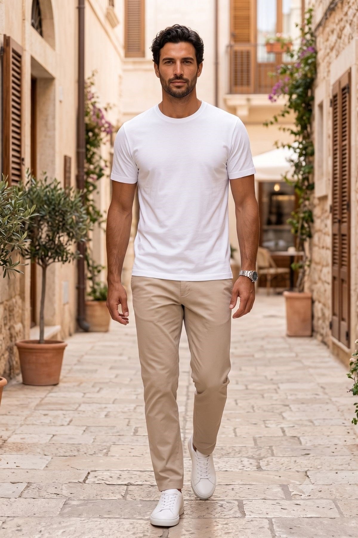 Beyaz Soft Flex T-Shirt