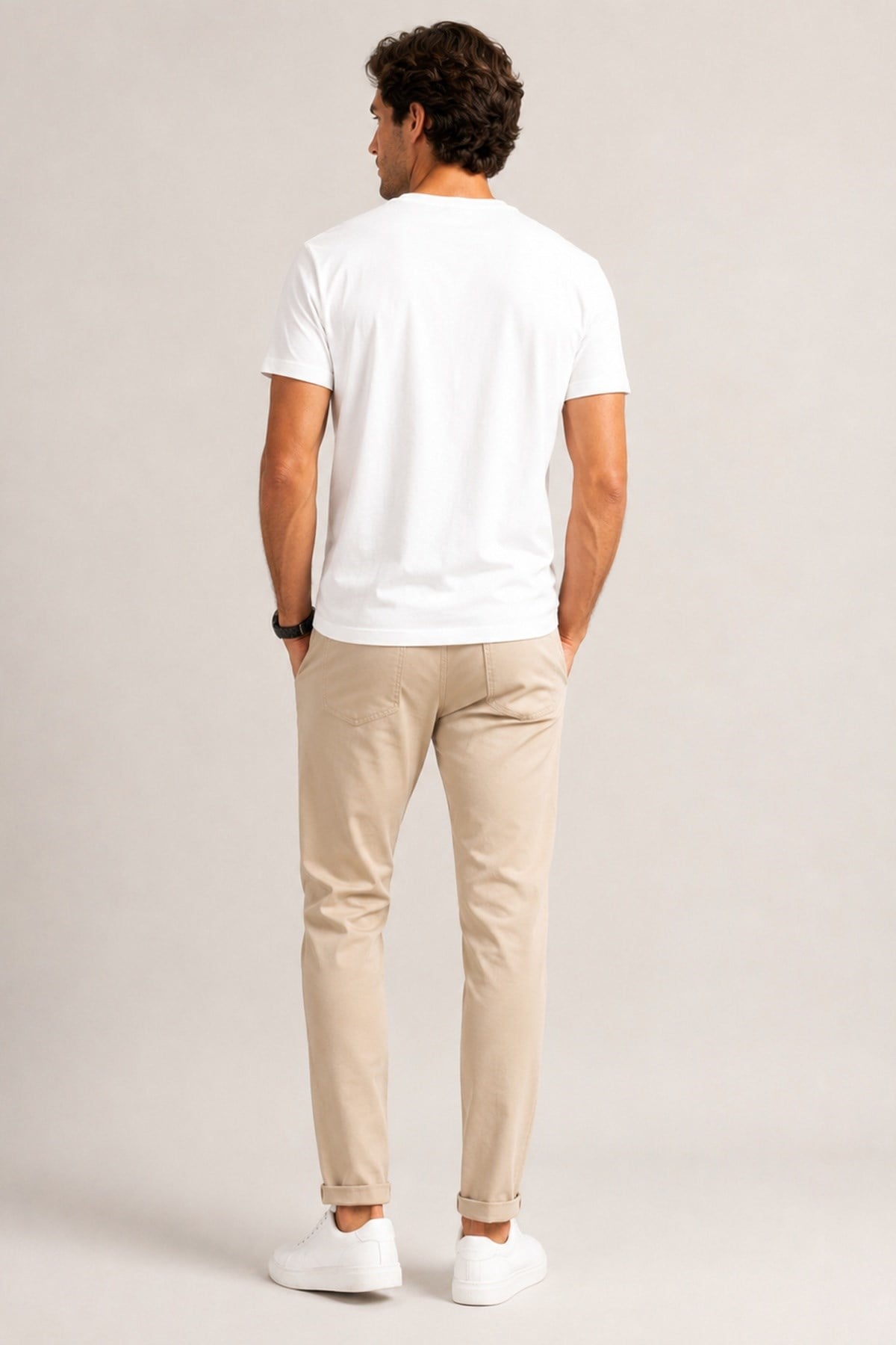 Beyaz Soft Flex T-Shirt