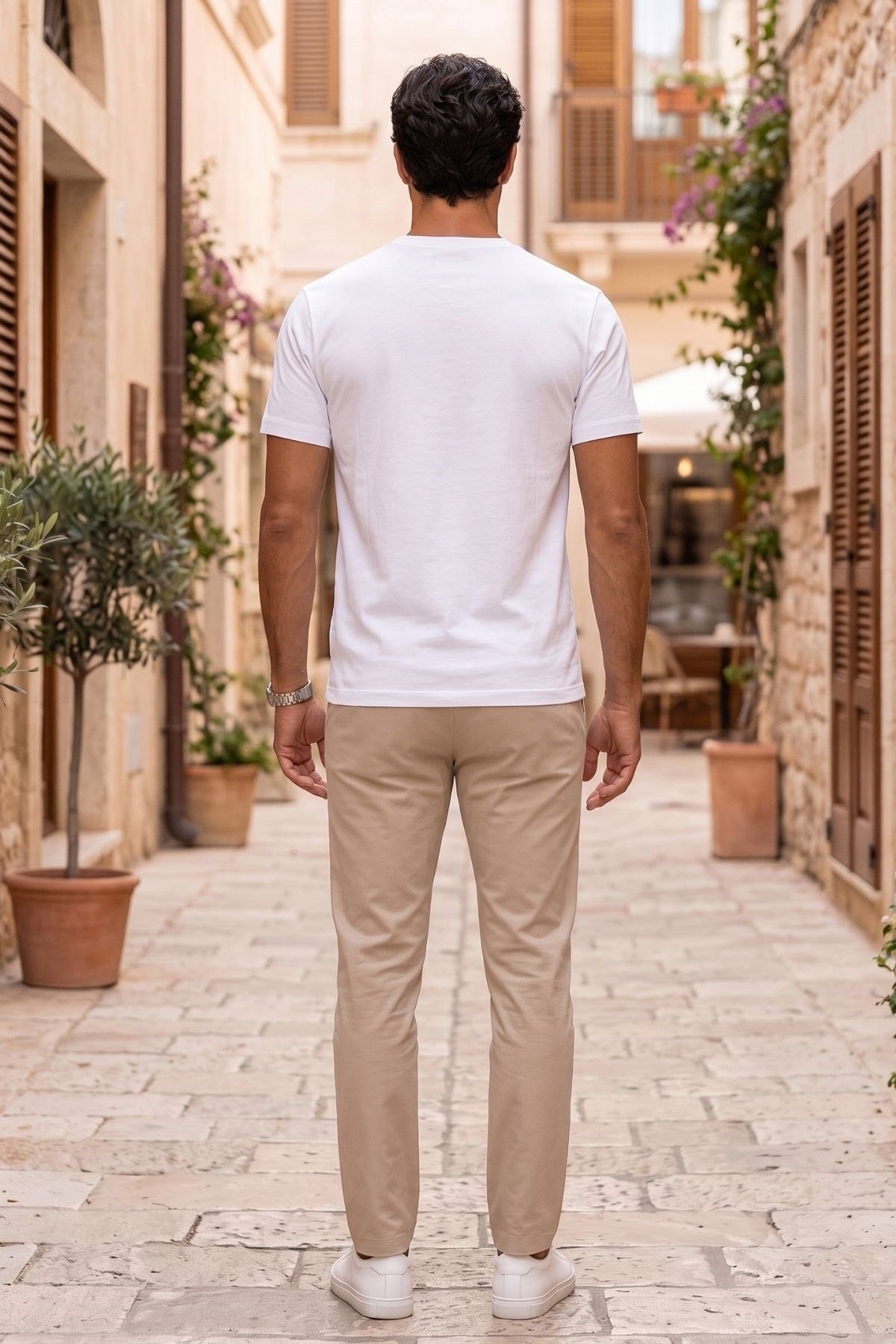 Beyaz Soft Flex T-Shirt