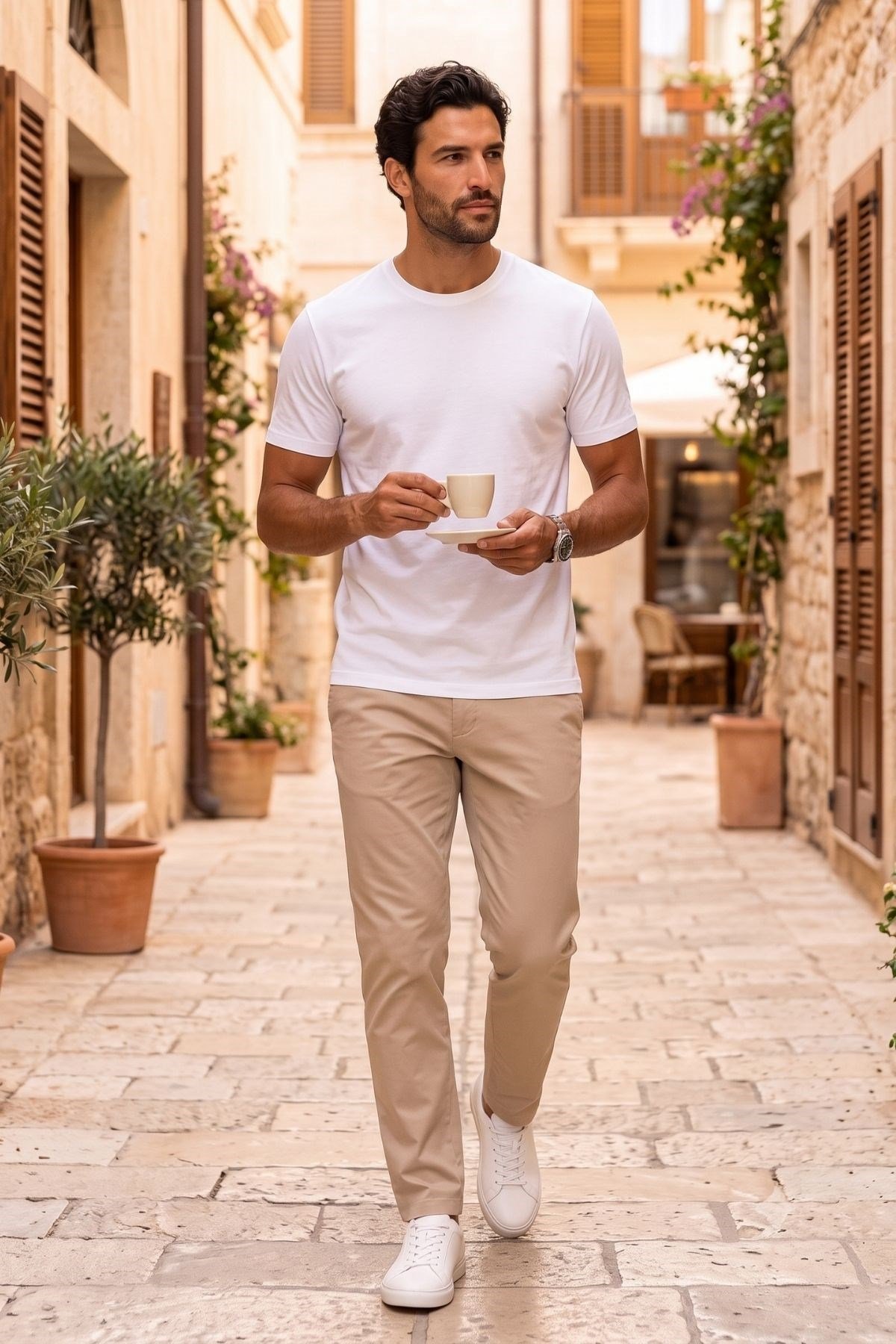 Beyaz Soft Flex T-Shirt