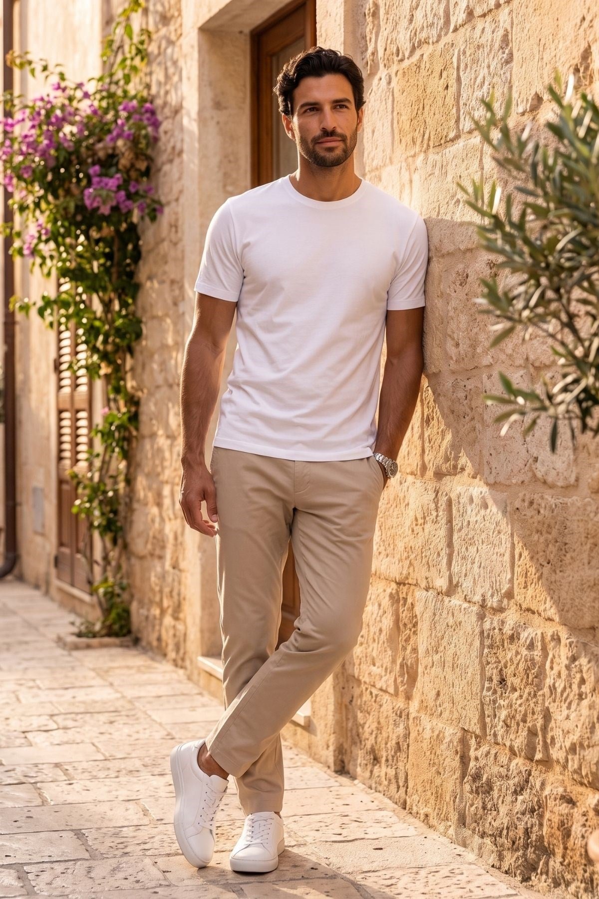 Beyaz Soft Flex T-Shirt