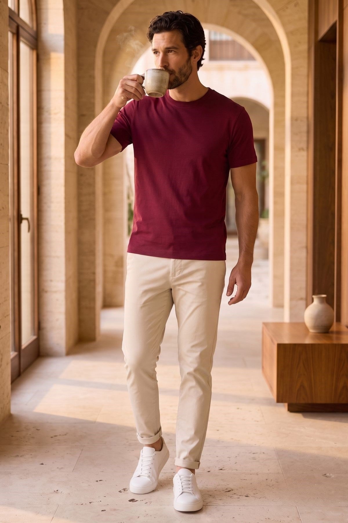 Bordo Soft Flex T-Shirt