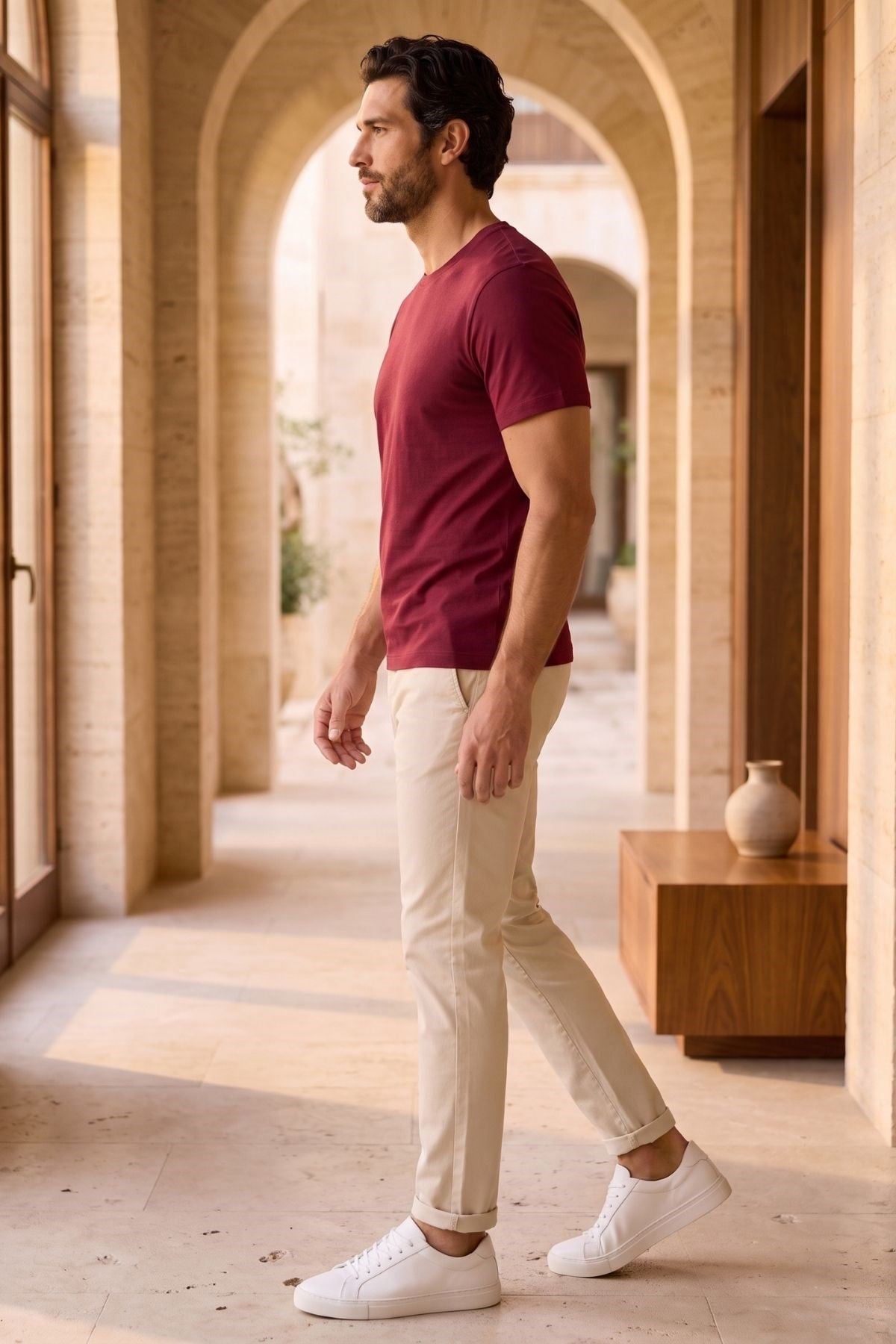Bordo Soft Flex T-Shirt