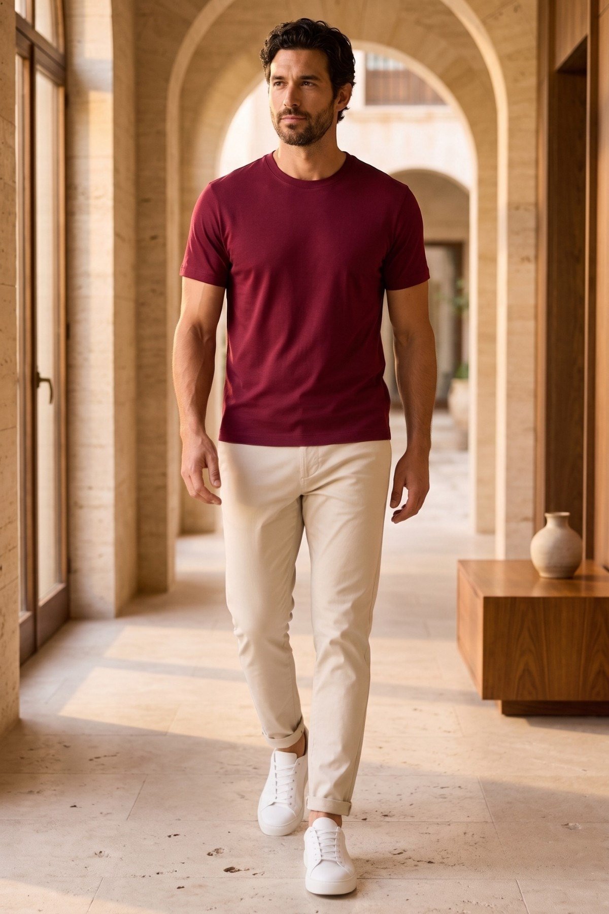 Bordo Soft Flex T-Shirt