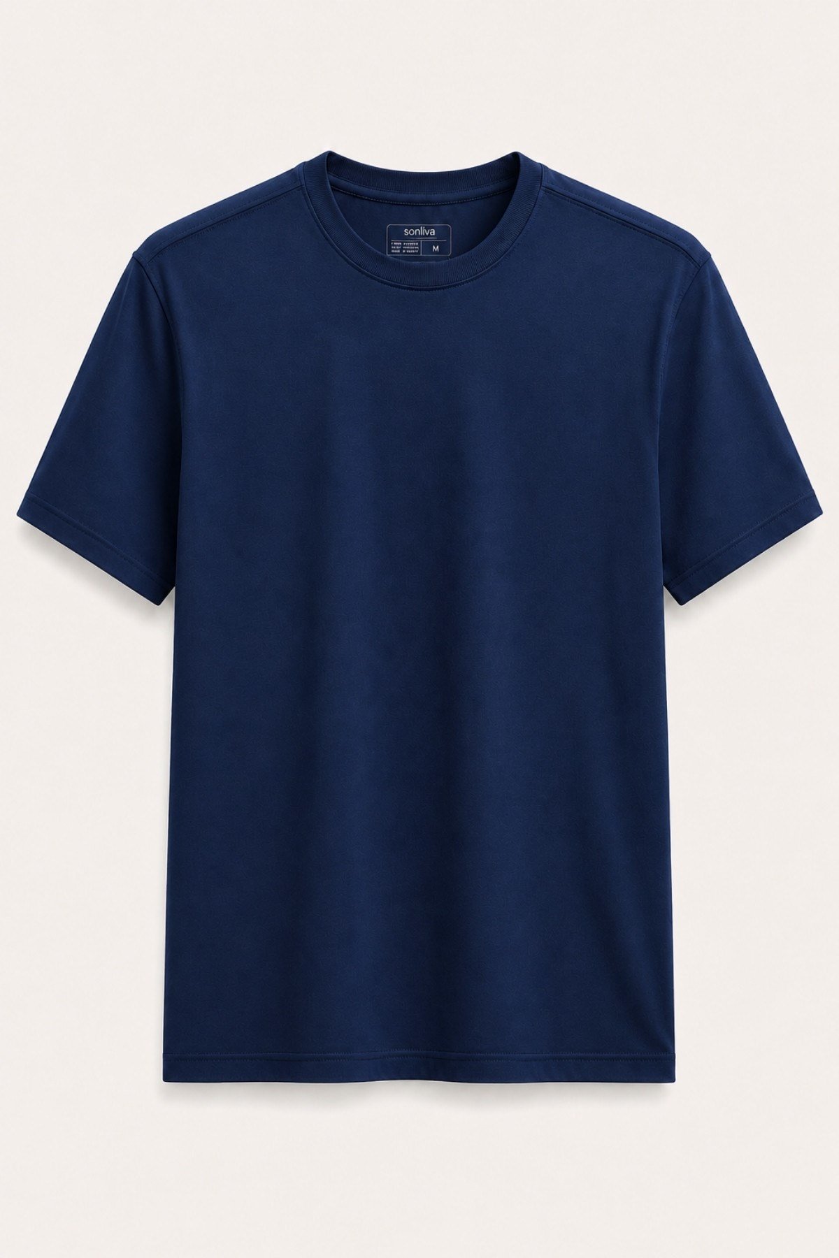 Lacivert Pure Cotton T-Shirt