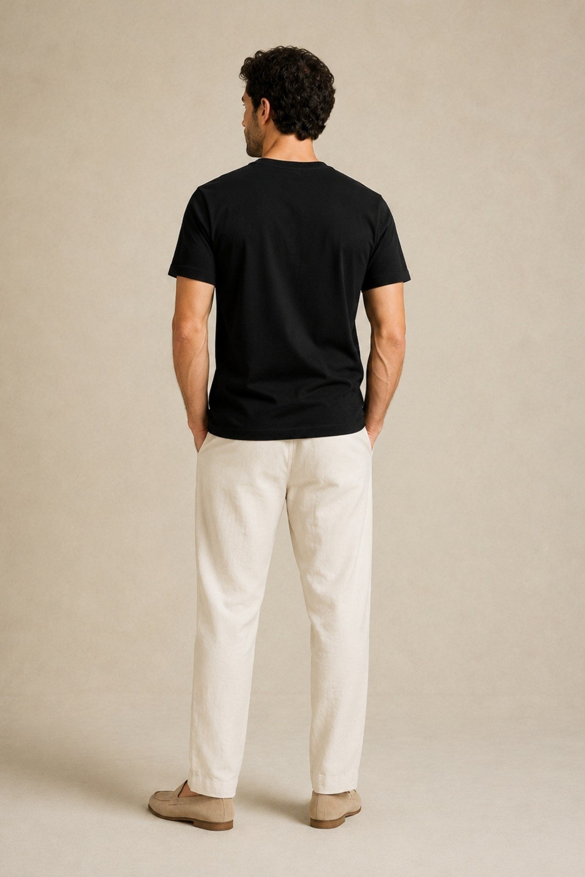 Siyah Pure Cotton T-Shirt