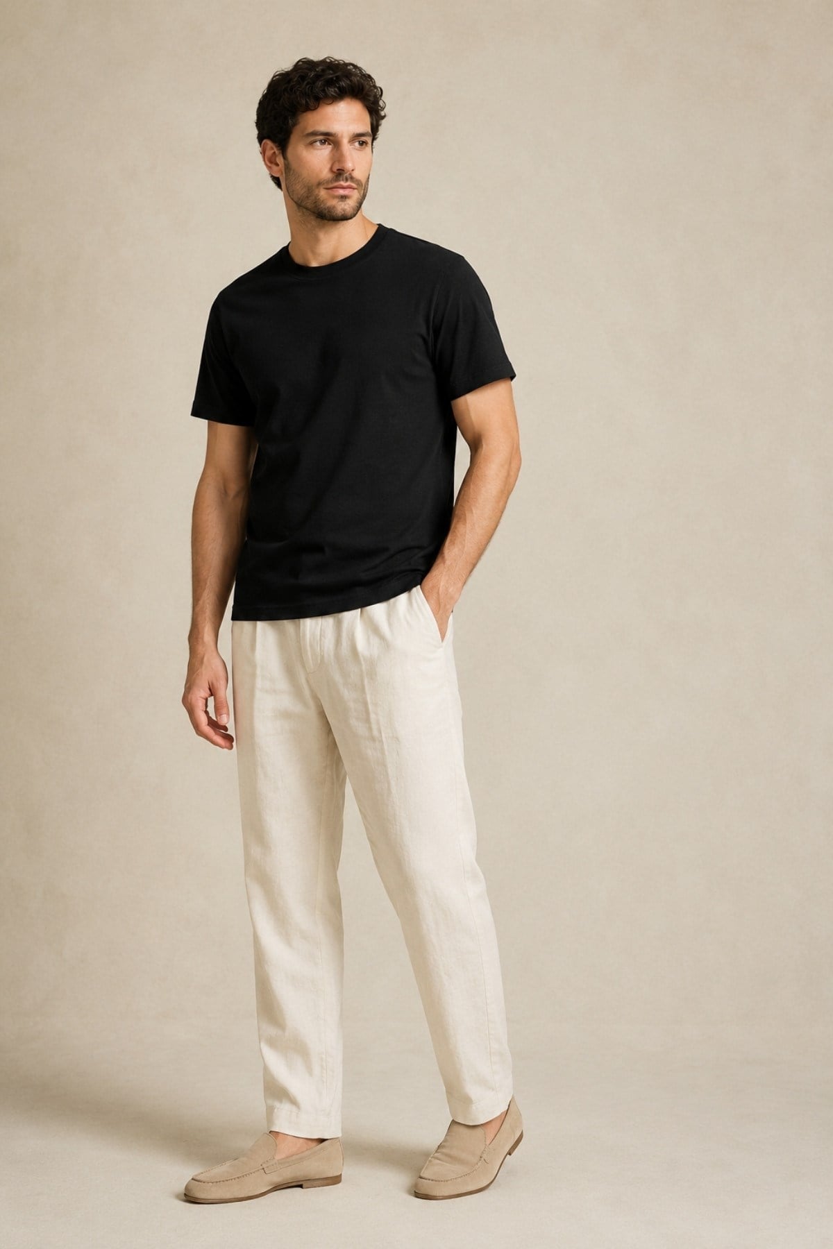Siyah Pure Cotton T-Shirt
