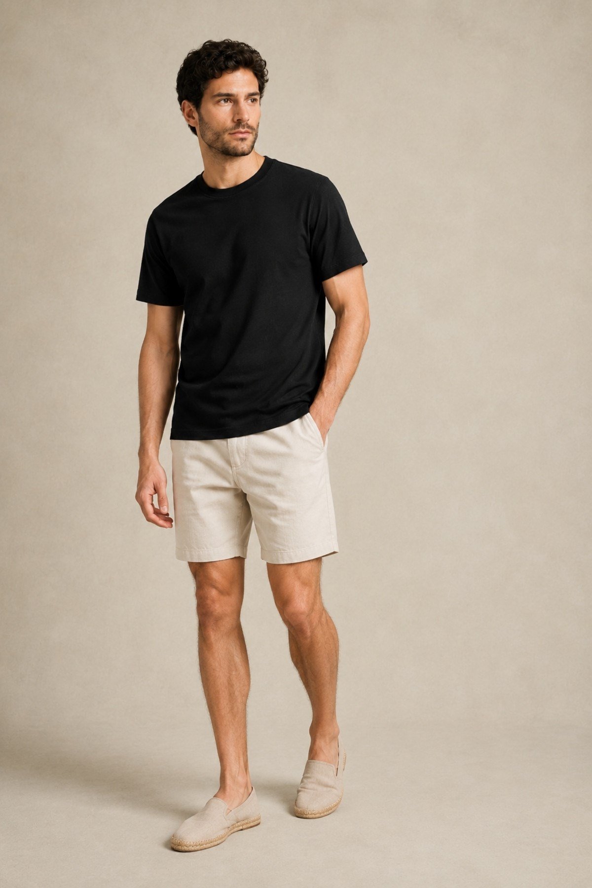 Siyah Pure Cotton T-Shirt