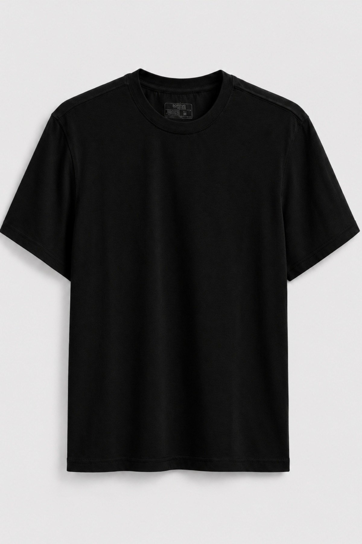Siyah Pure Cotton T-Shirt