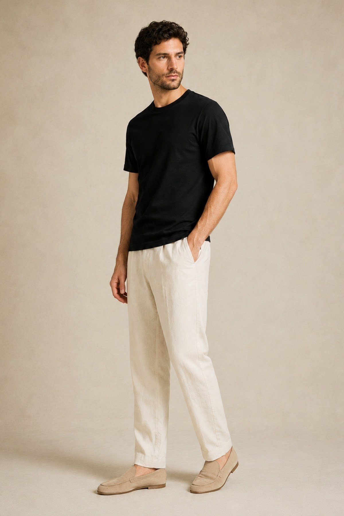 Siyah Pure Cotton T-Shirt