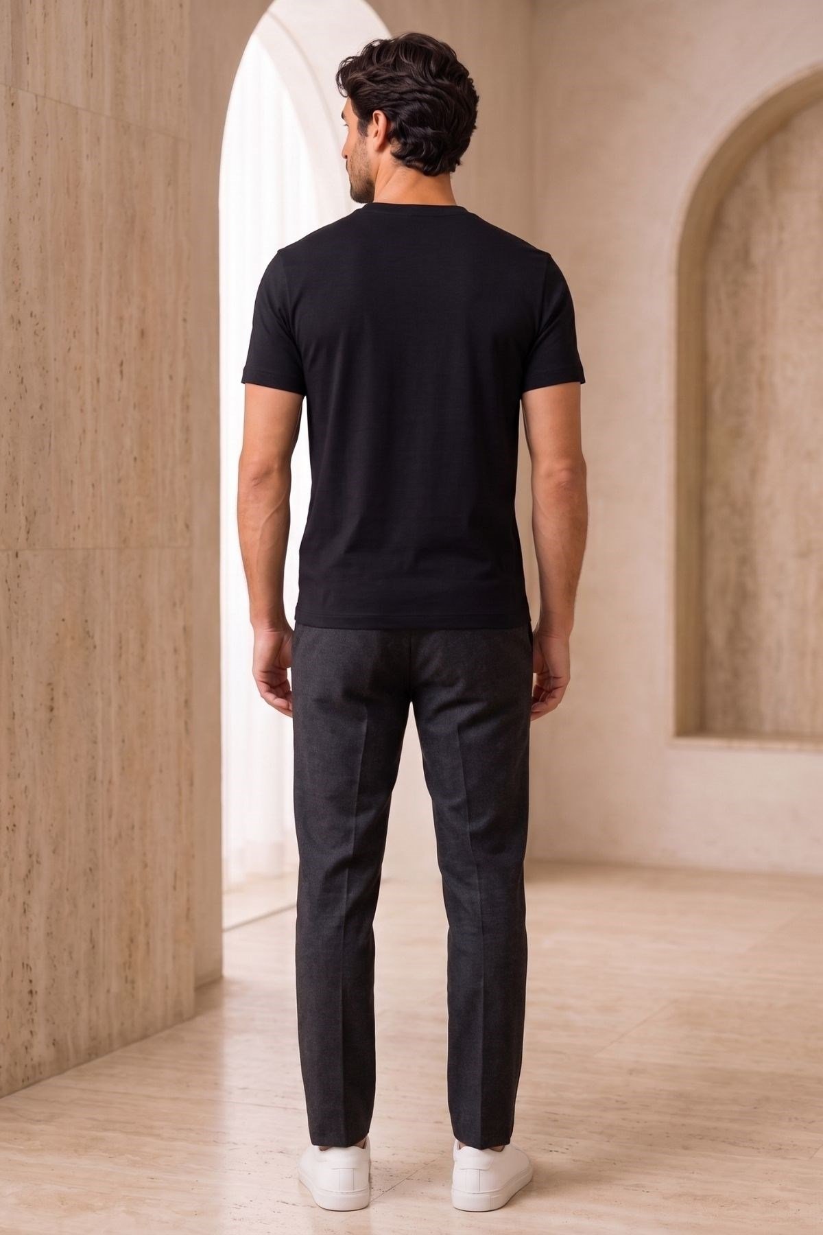 Siyah Soft Flex T-Shirt