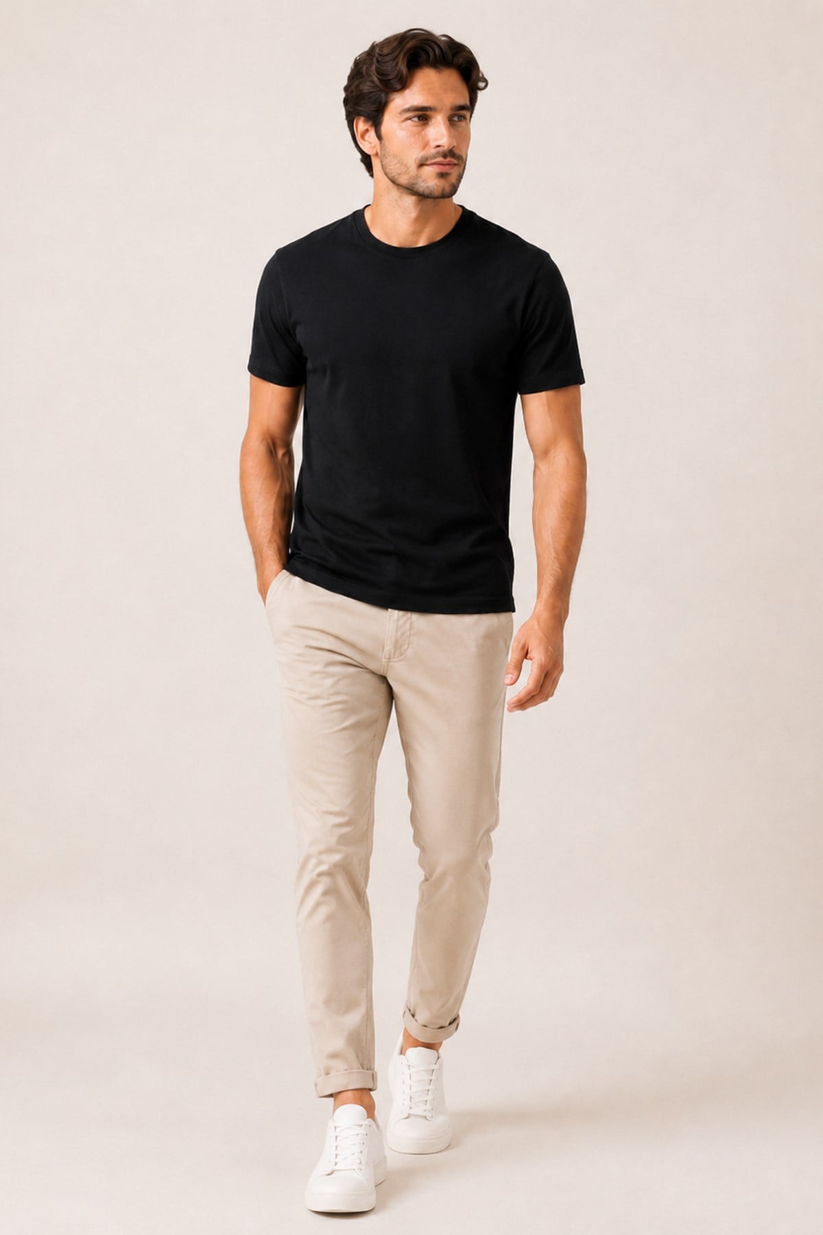 Siyah Soft Flex T-Shirt