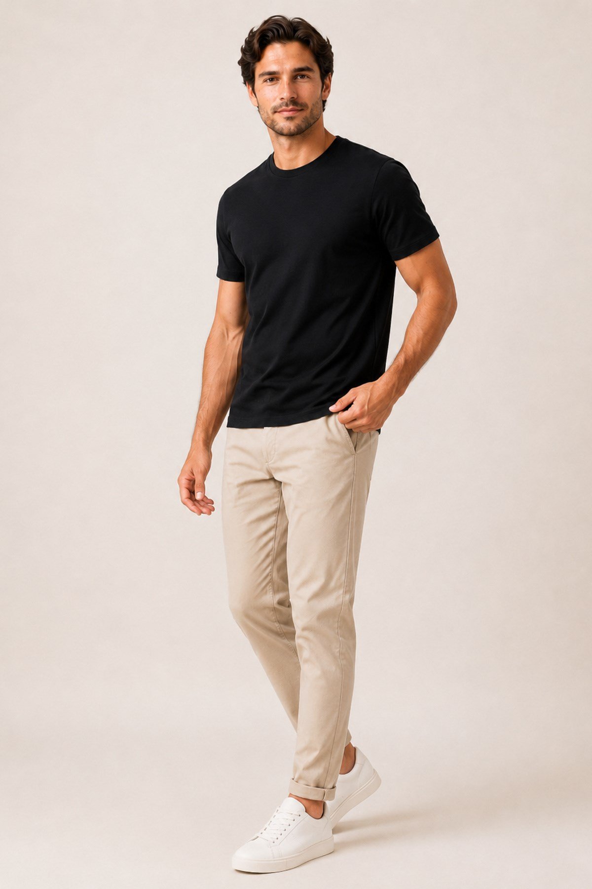 Siyah Soft Flex T-Shirt
